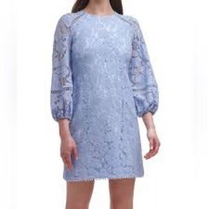 Vince Camuto Light Blue Lace Dress